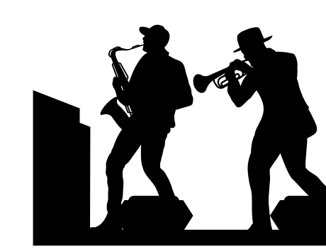 Two jazz musicians